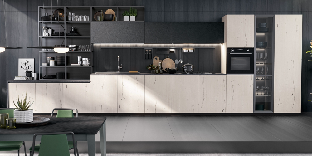 Cucina componibile OLTRE DESIGN 01 by Cucine Lube